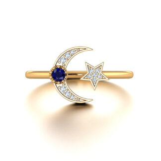 STARLIGHT - RUBY OPEN RING